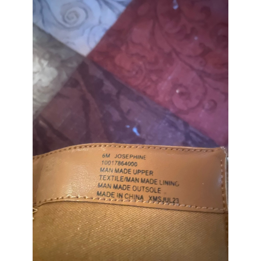 Women's Style & Co. Brown Heeled Boots Size 6 - Picture 7 of 7